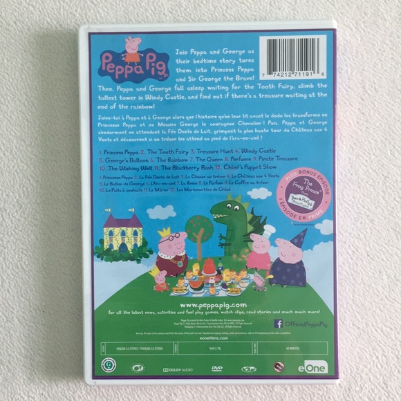 "Princess Peppa/Princesse Peppa" DVD - Picture 2 of 9